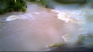 ATXN Time lapse of Flash Flood  Low Water Crossing [upl. by Nehgaem630]