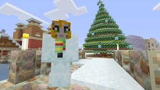 Minecraft Xbox  Festive World  Music Disc Hunt  Part 1 [upl. by Hailat]