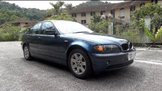 2002 BMW 318i 20 E46 StartUp Full Vehicle Tour and Quick Drive [upl. by Yuu]