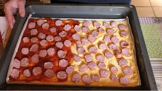 Blätterteig Pizza  Eine Abwandlung des Klassikers  Sauce Hollandaise  einfaches Rezept [upl. by Diraj749]