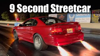 1000 HP Procharged Mustang  9 Second Streetcar [upl. by Derina]