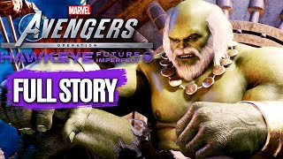 Marvels Avengers Hawkeye Future Imperfect All Cutscenes Game Movie 1080p 60FPS [upl. by Odericus]