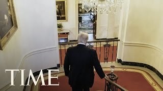 President Trump After Hours Inside Trumps Guided Tour Of The White House amp Residence  TIME [upl. by Ecnerrat604]