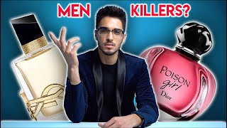 25 MEN KILLER perfumes in 90 SECONDS 💦 [upl. by Zebulen]