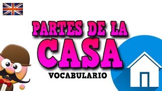 PARTES DE LA CASA APRENDE INGLÉS CON MR PEA ENGLISH FOR KIDS [upl. by Elysha]