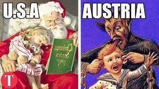 10 WEIRD Holiday Traditions From Around The World [upl. by Elah39]