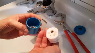 Wasserhahn reparieren und entkalken Einhebelmischer How to repair a water tap Tap washer [upl. by Vita]