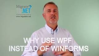 WHY USE WPF INSTEAD OF WINFORMS [upl. by Aufa]