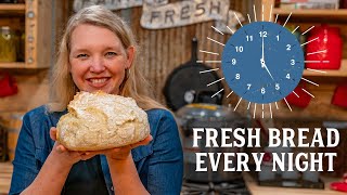 Easy Fresh Bread Every Night in 5 Minutes [upl. by Alilak]