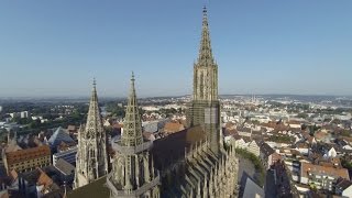 Ulm von oben  Münster [upl. by Asila749]