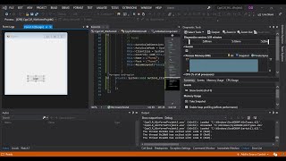 C WinForms in Visual Studio 2019  Getting Started [upl. by Aillicsirp]