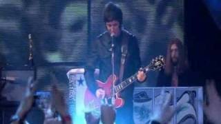 Oasis  Dont Look Back In Anger Live At Brit Awards 2007 High Quality video HQ [upl. by Juieta322]