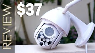 Testing The Cheapest Outdoor WiFi PTZ IP Camera I Could Find  Besder Security Camera Review [upl. by Rehposirhc]