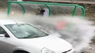 Cars Splashing People [upl. by Adolpho]