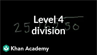 Level 4 division  Multiplication and division  Arithmetic  Khan Academy [upl. by Suzette542]