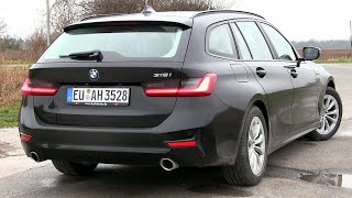 2021 BMW 318i Touring G21 156 PS TEST DRIVE [upl. by Yniar1]