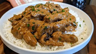 Beef Stroganoff recipe [upl. by Aihsenod311]