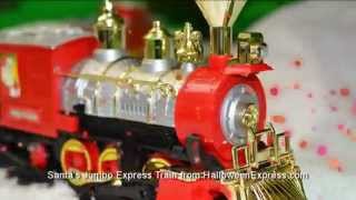 Santas Jumbo Express Christmas Tree Train Set [upl. by Eran]