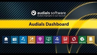 Audials 2018 in 240 Seconds Audials Dashboard [upl. by Krista]