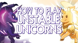 Game Review  How to Play UNSTABLE UNICORNS [upl. by Nami]