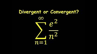 Series enn2  Divergent or Convergent [upl. by Viehmann917]