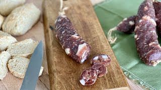 How to make Italian SALAMI CORALLINA from ROME [upl. by Aztiraj]