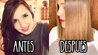 Aclara tu cabello NATURALMENTE 100 comprobado  Barato y con ingredientes que tienes en casa [upl. by Yntrok398]