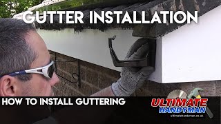 How to install guttering [upl. by Arretak]