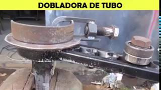 Cómo hacer una máquina dobladora de tubo [upl. by Sherwynd]