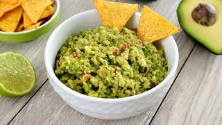 Guacamole  Sos mexican  JamilaCuisine [upl. by Aicia765]