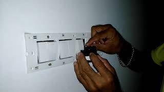 How to change a switch how to replace a switch സ്വിച്ച് ബോര്‍ഡ് അഴിക്കാതെ സ്വിച്ച് മാറ്റാം [upl. by Lucina]