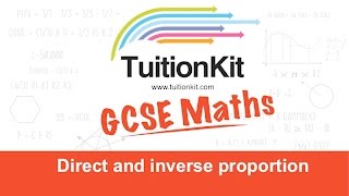 Direct and Inverse Proportion [upl. by Matlick679]