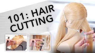 101 Learning the Basics of Haircutting  Kenra Professional [upl. by Ococ]