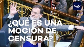 MOCIÓN DE CENSURA  ¿Qué es y cómo funciona una moción de censura [upl. by Azyl128]