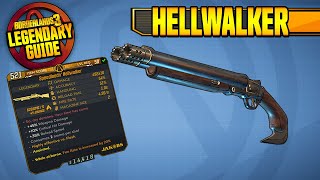 HELLWALKER  BUFFED  Legendary Item Guide Borderlands 3 [upl. by Pieter]