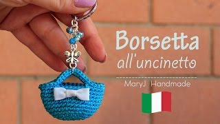 Mini borsa alluncinetto  portachiavi [upl. by Jennette]