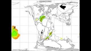 Scotese Animation Sea Floor Spreading 200Ma  Presentday [upl. by Cacie]