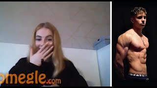 16 years old aesthetic on Omegle  Reactions part 2 [upl. by Nnaeirb]