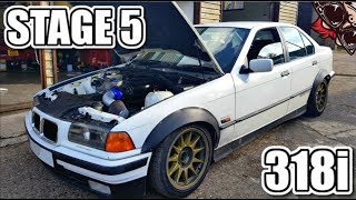 🐒 4 CYLINDERS BETTER THAN 6 BMW E36 318i SURPRISE [upl. by Ramraj]