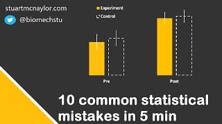 Ten Statistical Mistakes in 5 Min [upl. by Norby]