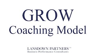 The GROW Coaching Model [upl. by Alamap]