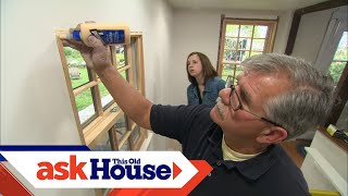 How to Install Interior Window Trim  Ask This Old House [upl. by Akcir]