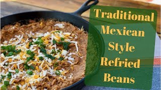 Best Authentic Refried Bean Recipe [upl. by Etnohc482]