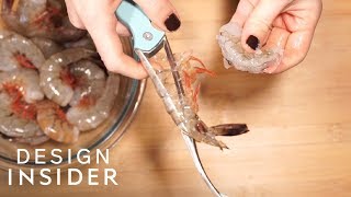 Tool Peels Shrimp in One Motion [upl. by Calley908]