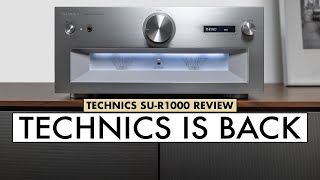 NEW TECHNICS AMPLIFIER SUR1000 Integrated Amplifier TECHNICS REVIEW [upl. by Nnylhsa]