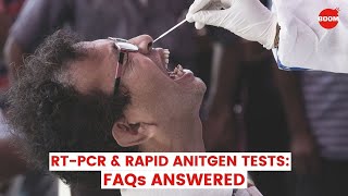 RTPCR amp Rapid Antigen Tests FAQs Answered  BOOM  COVID19 Tests  COVID19 vaccine  COVID19 News [upl. by Tram]