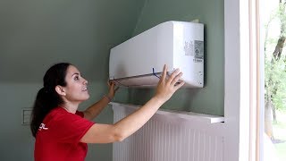 Como instalar una unidad MRCOOL DIY Ductless Mini Split  En Español [upl. by Najed495]