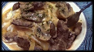 Venison Stroganoff Recipe  MUST TRY [upl. by Elleirua271]