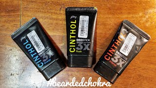 CINTHOL Deo Stick For Men Review [upl. by Jenn161]