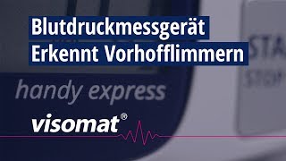 Blutdruckmessgerät visomat handy express  Erkennt Vorhofflimmern [upl. by Dnamra]